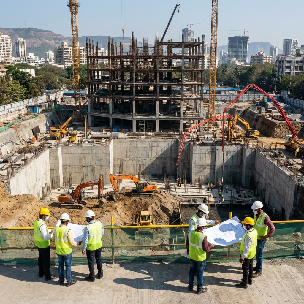 Paramvah Constructions Site